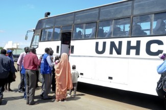 First batch of strained South Sudanese in Kosti arrived Juba.