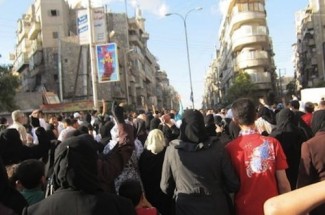 Aleppo Syria-Demonstration - source Amnesty Org