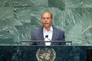 Moncef Marzouki, President of the Republic of Tunisia