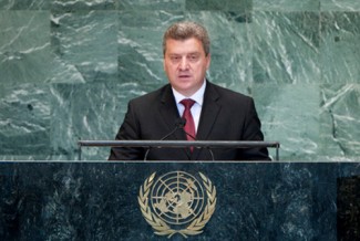 Gjorge Ivanov, President of the former Yugoslav Republic of Macedonia