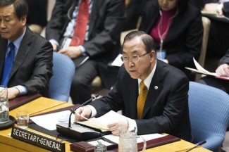 Ban Ki-Moon briefs Security Council - UN