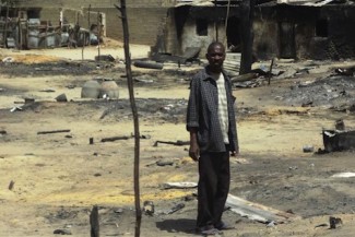 Nigeria man destroyed home - IRIN