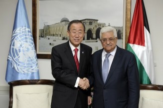 SG meeting with H.E. Mr. Abbas, President of the Palestinian Authority at Maqata